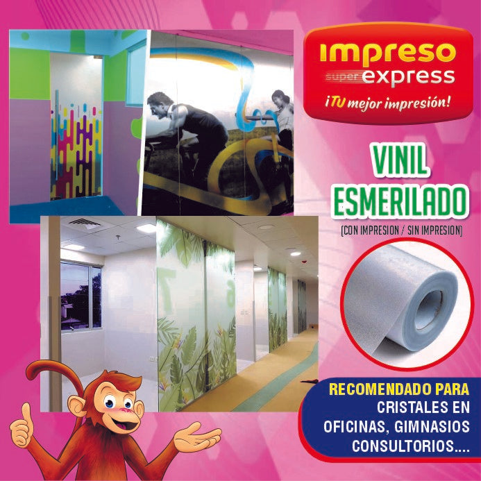 Vinil Esmerilado