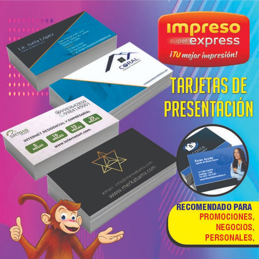 Tarjetas de presentacion